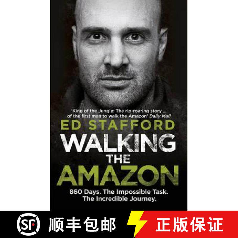 【3-4周达】Walking the Amazon : 860 Days. The Impossible Task. The Incredible Journey [9780753515648]