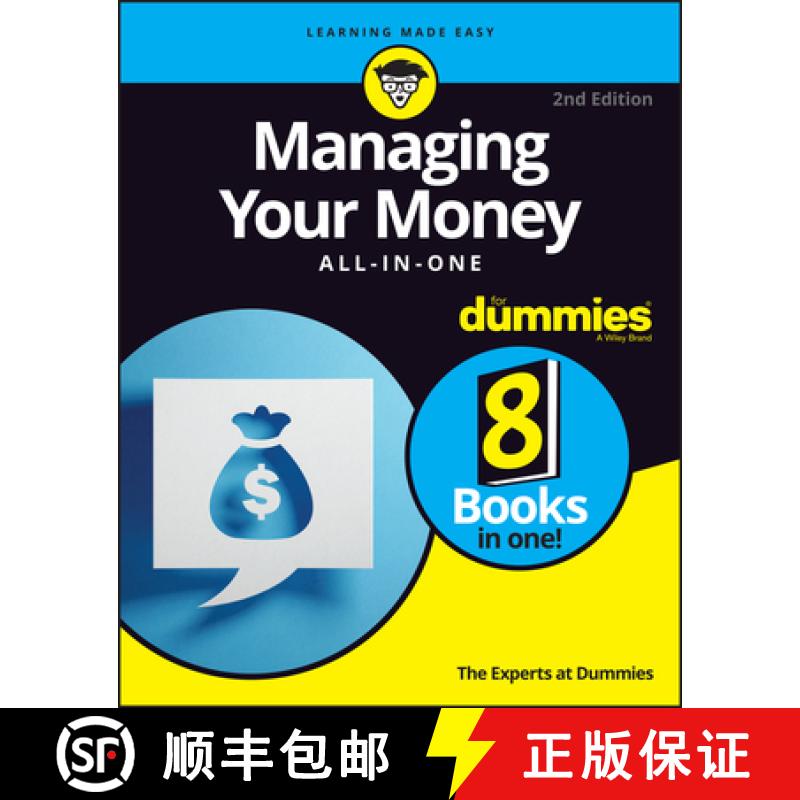 【3-4周达】Managing Your Money All-in-One For Dummies, 2nd Edition [9781119883357]