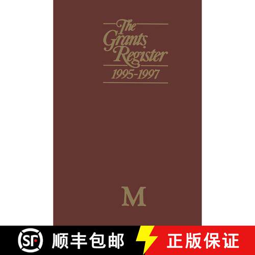 【3-4周达】The Grants Register 1995–1997 [9781349235391]