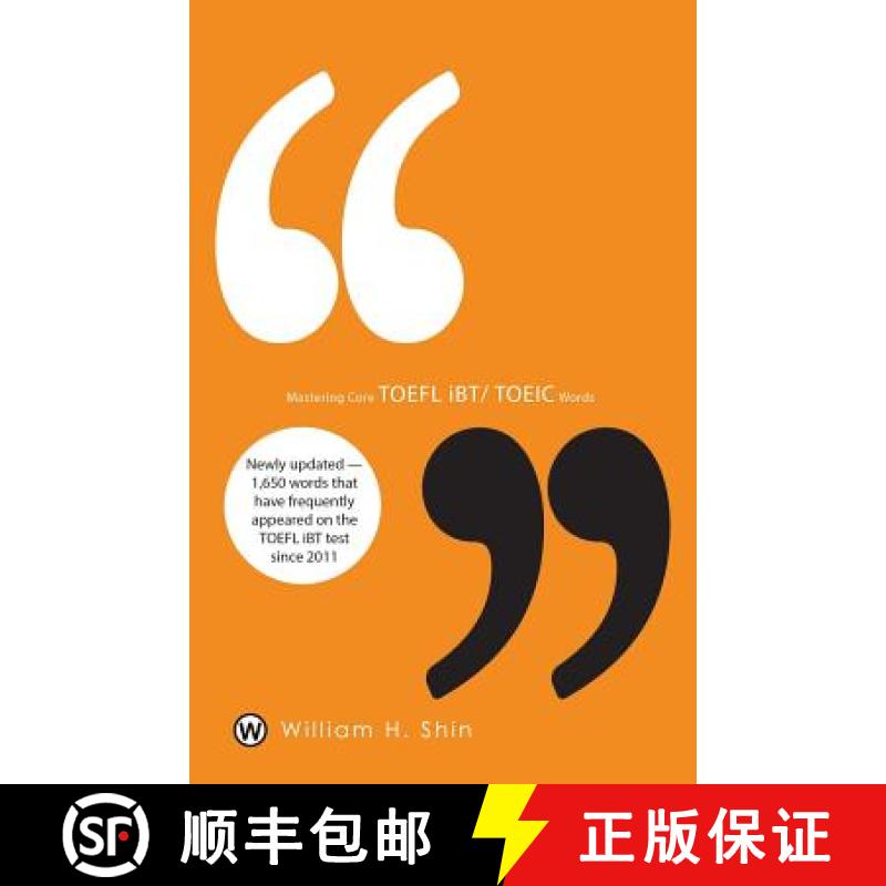【3-4周达】Mastering Core TOEFL Ibt/Toeic Words [9781938462085]图片