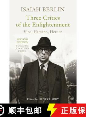 【3-4周达】Three Critics of the Enlightenment : Vico, Hamann, Herder [9781845952136]