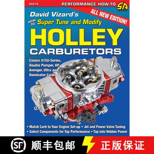 【3-4周达】David Vizard's How to Super Tune and Modify Holley Carburetors [9781934709658]