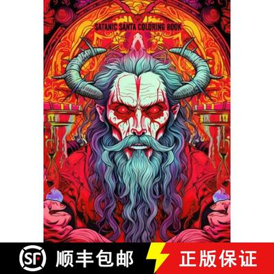 【3-4周达】The Satanic Santa Coloring Book [9798868954528]