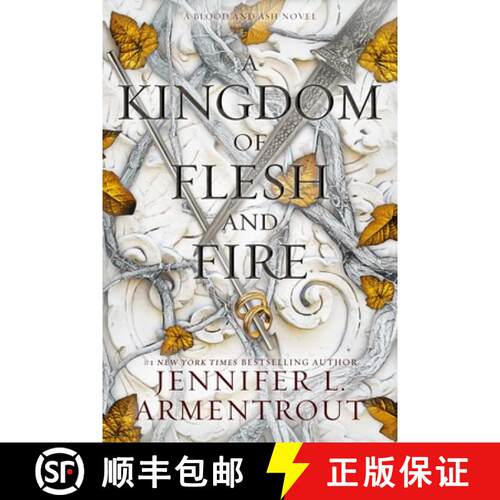 【3-4周达】精装 A Kingdom of Flesh and Fire: A Blood and Ash Novel [9781952457470]