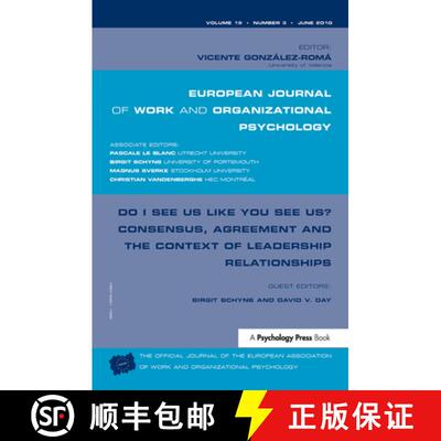 【3-4周达】精装 Do I See Us Like You See Us? Consensus, Agreement, and the Context of Leadership Rela... [9781138372382]