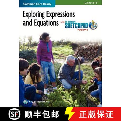 【3-4周达】The Geometer's Sketchpad, Grades 6-8, Exploring Expressions and Equations [9781604402261]