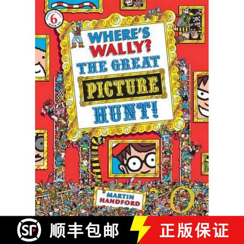 【3-4周达】Where's Wally? The Great Picture Hunt [9781406333756]