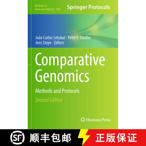 【3-4周达】Comparative Genomics: Methods and Protocols (Second Edition 2024) [9781071638408]