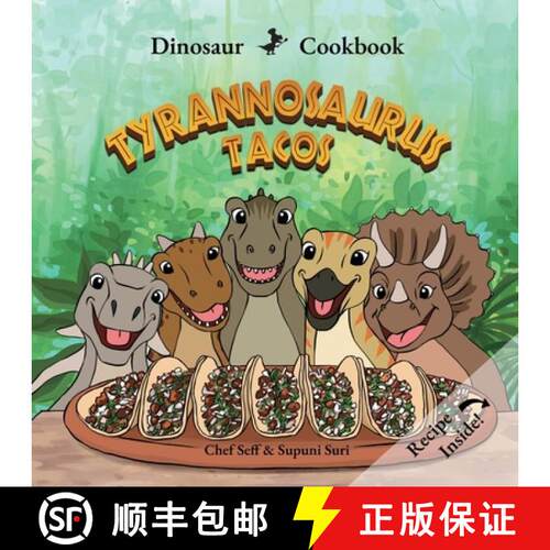 【3-4周达】Dinosaur Cookbook: Tyrannosaurus Tacos [9781969206016]