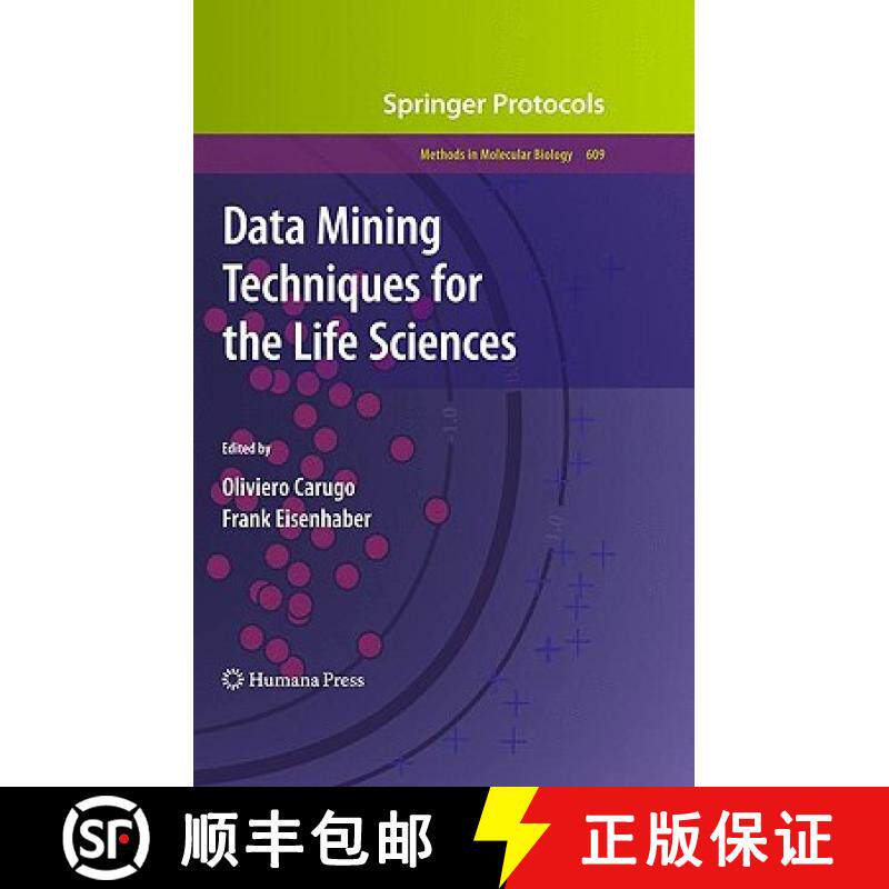 【3-4周达】Data Mining Techniques for the Life Sciences: - Data Mining Techniques for the Life Scienc... [9781603272407]