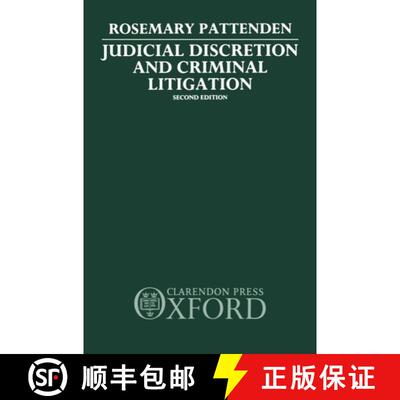 【3-4周达】精装 Judicial Discretion and Criminal Litigation [9780198255673]