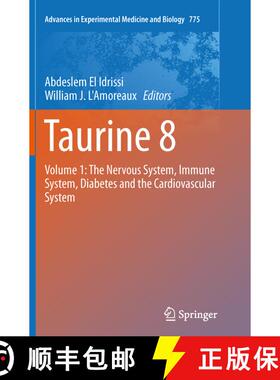 【3-4周达】Taurine 8 : Volume 1: The Nervous System, Immune System, Diabetes and the Cardiovascular S... [9781489986214]