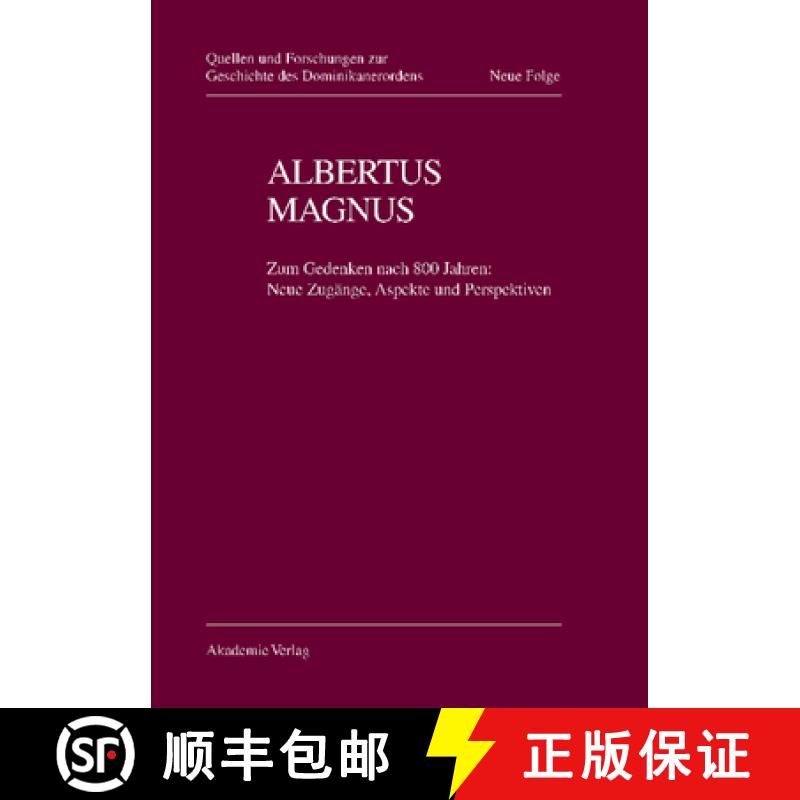 【3-4周达】Albertus Magnus [9783050035635]
