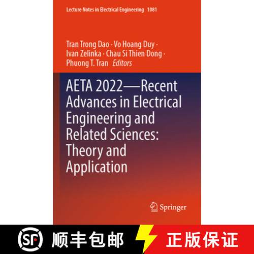 【3-4周达】Aeta 2022--Recent Advances in Electrical Engineering and Related Sciences: Theory and Appl... [9789819987054]