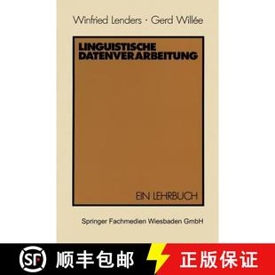 Linguistische 4周达 Datenverarbeitung Ein 9783531117454 Lehrbuch