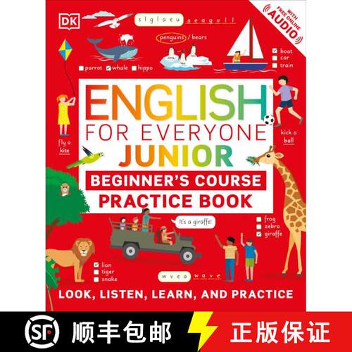 【3-4周达】English for Everyone Junior Beginner's Course Practice Book [9780744028461]