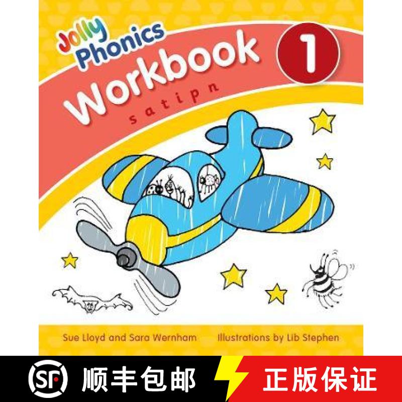 【2-3周达】Jolly Phonics Workbook 1: in Precursive Letters (British English edition) [9781844146512]