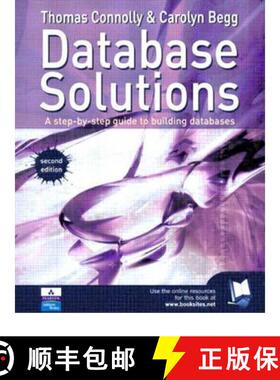 【3-4周达】Database Solutions: A step by step guide to building databases [9780321173508]