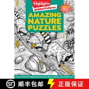 预订 Amazing Nature Puzzles: Explore & Discover with Over 100 Fun Hidden Pictures Nature Puzzles, Cel... [9781644728680]