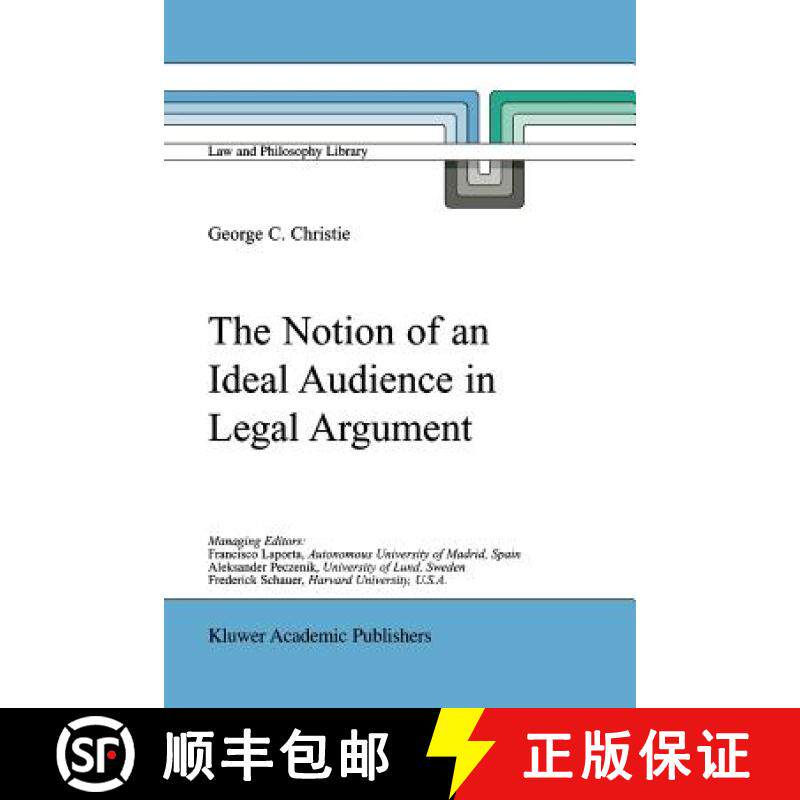 【3-4周达】The Notion of an Ideal Audience in Legal Argument [9789048154456]