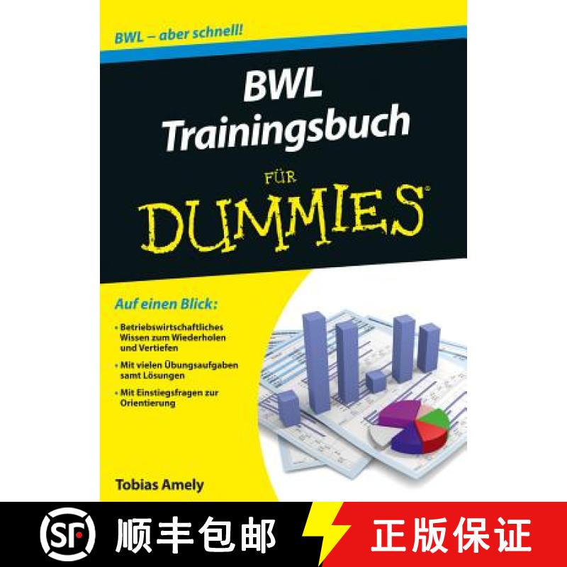 【3-4周达】BWL Trainingsbuch fur Dummies [9783527709410]