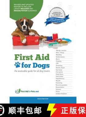 【3-4周达】First Aid for Dogs: An Invaluable guide for all dog lovers [9780995490000]