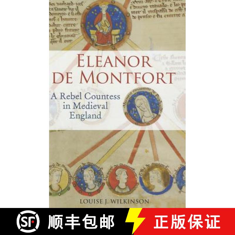 【3-4周达】Eleanor de Montfort: A Rebel Countess in Medieval England [9781847251947]