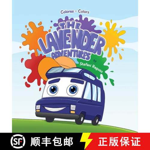 【3-4周达】精装 The Lavender Adventures (Colores/Colors) [9798869249814]