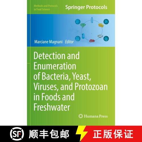 【3-4周达】Detection and Enumeration of Bacteria, Yeast, Viruses, and Protozoan in Foods and Freshwater [9781071619346]