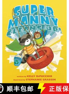 【3-4周达】Super Manny Cleans Up! [9781481459624]