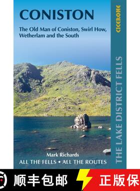【3-4周达】Walking the Lake District Fells - Coniston: The Old Man of Coniston, Swirl How, Wetherlam,... [9781786310392]