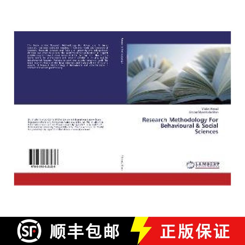 预订 Research Methodology For Behavioural & Social Sciences [9783330343436]