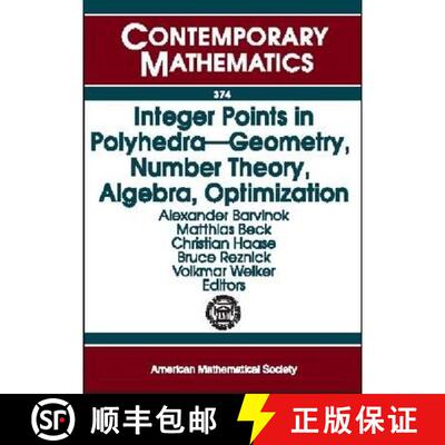 【3-4周达】Integer Points in Polyhedra: Geometry, Number Theory, Algebra, Optimization [9780821834596]