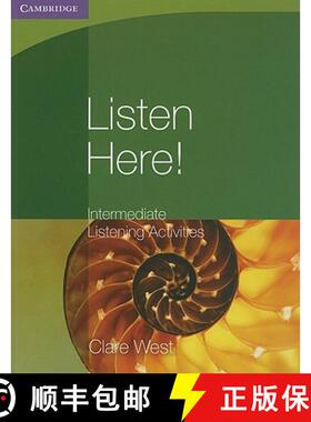 【3-4周达】Listen Here! Intermediate Listening Activities: - Listen Here! Intermediate Listening Acti... [9780521140348]
