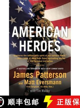 【3-4周达】American Heroes: From the #1 Bestselling Authors of Walk in My Combat Boots [9781538710906]