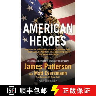 预订 American Heroes: From the #1 Bestselling Authors of Walk in My Combat Boots [9781538710906]