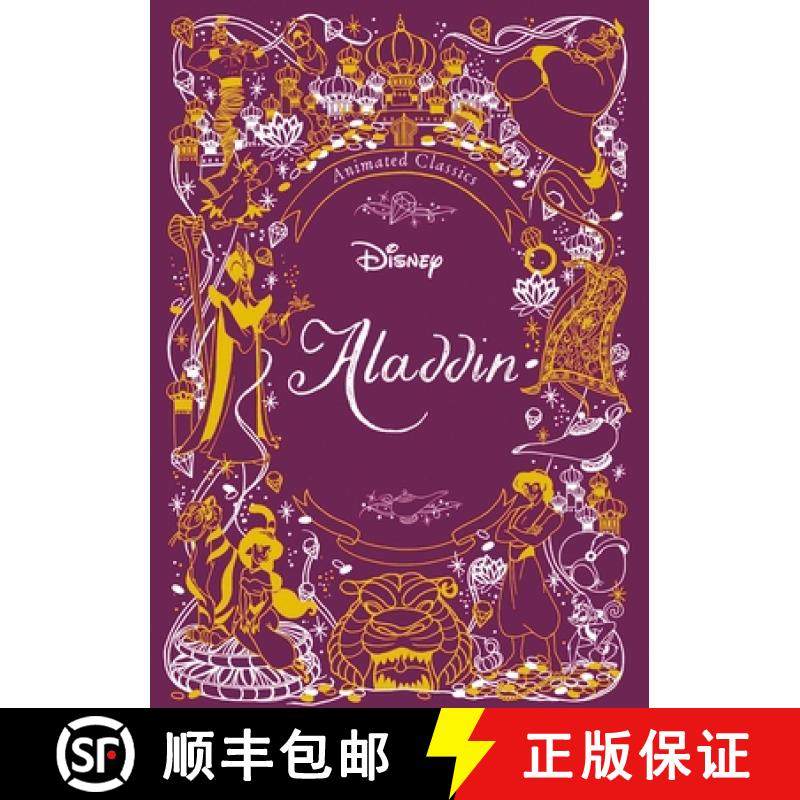 【3-4周达】Disney Animated Classics: Aladdin [9780794444952],书籍/杂志/报纸,儿童读物原版书,淘宝优惠券,粉丝福利购,淘宝优惠卷