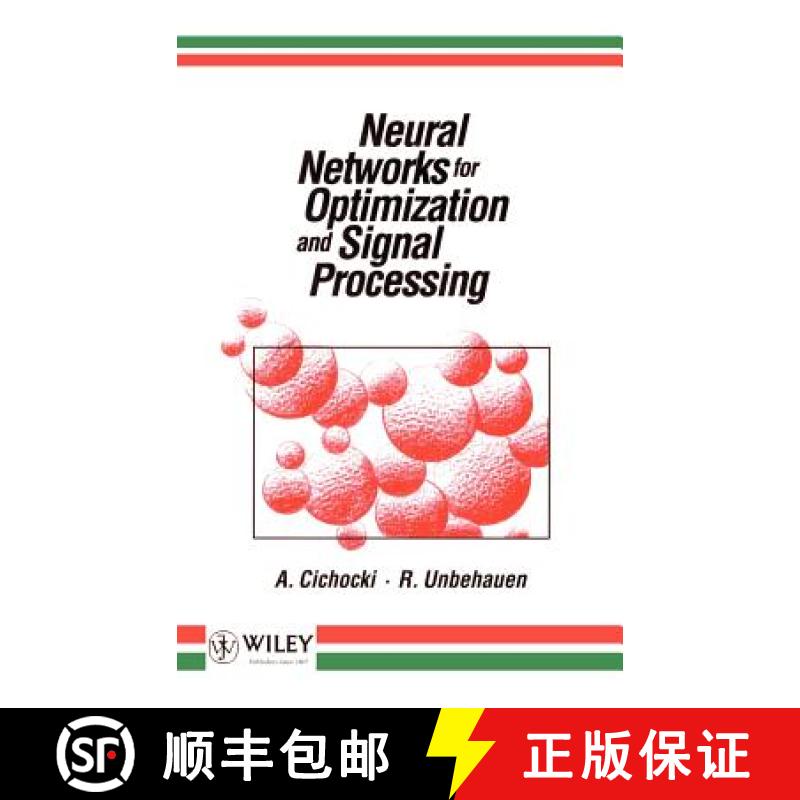 【3-4周达】Neural Networks For Optimization & Signal Processing [Wiley电子电气工程] [9780471930105]