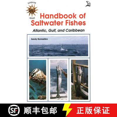 【3-4周达】Handbook of Saltwater Fishes : Atlantic, Gulf, and Caribbean [9780893170400]