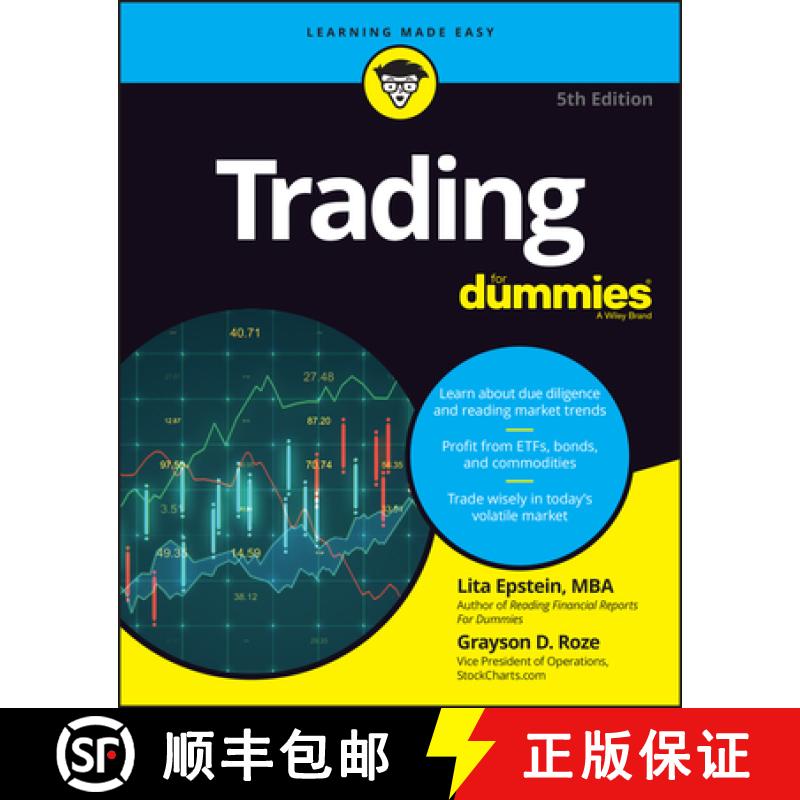 【3-4周达】Trading For Dummies, 5th Edition [9781394161485]