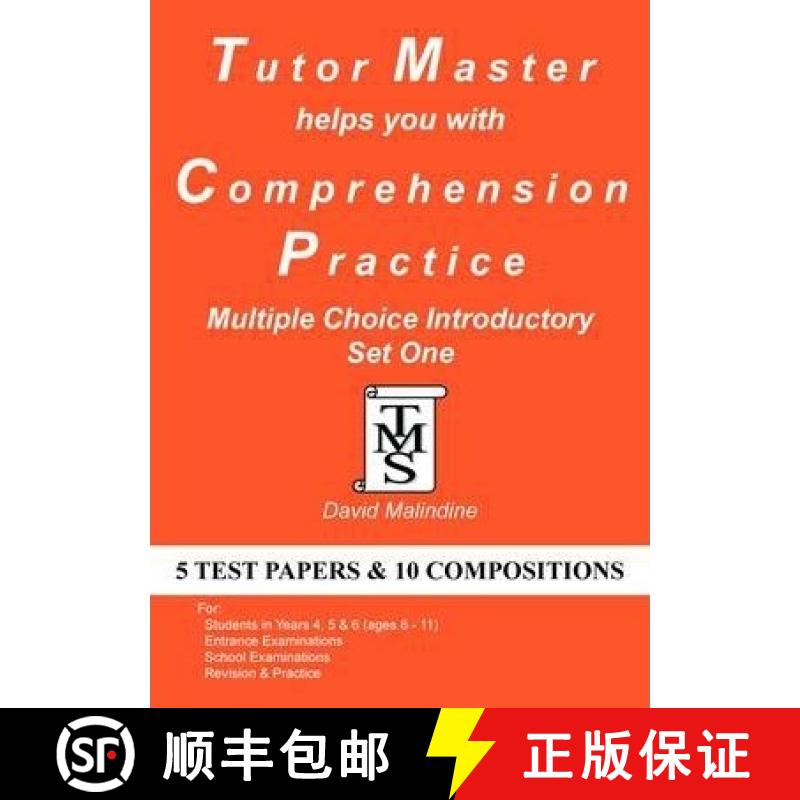 【2-3周达】Tutor Master Helps You with Comprehension Practice - Multiple Choice Introductory Set One [9780955590955]