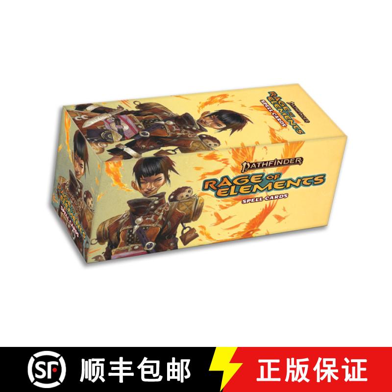 【3-4周达】Pathfinder Rpg: Rage of Elements Spell Cards (P2) [9781640785489]