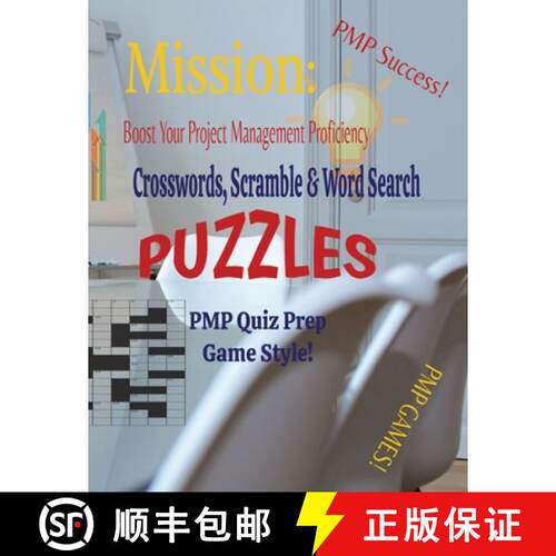 【3-4周达】Mission: Boost Your Project Management Proficiency Crosswords, Scramble & Word Search Puzz... [9781088200445]