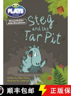 【3-4周达】Bug Club Guided Julia Donaldson Plays Year 1 Steg and Tar Pit [9781447926948]