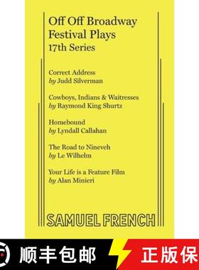 【3-4周达】Off Off Broadway Festival Plays, 17th Series [9780573693939]