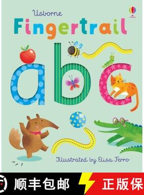 【3-4周达】Fingertrail abc: A Kindergarten Readiness Book For Kids [9781805070641]