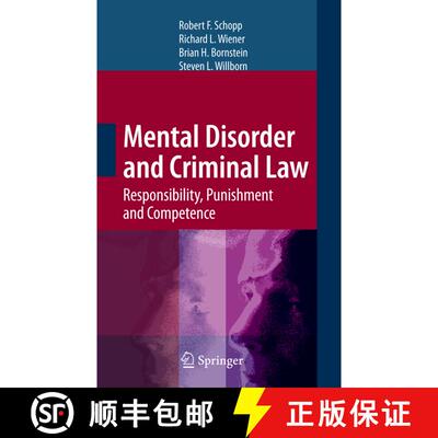 【3-4周达】精装 Mental Disorder and Criminal Law : Responsibility, Punishment and Competence [9780387848440]
