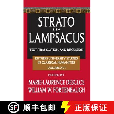 【3-4周达】Strato of Lampsacus: Text, Translation and Discussion [9781138515062]