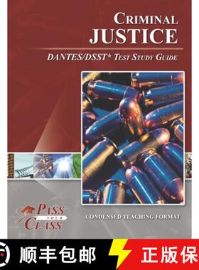 【3-4周达】Criminal Justice DANTES/DSST Test Study Guide [9781614336617]