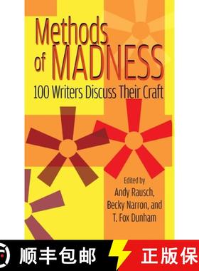 【3-4周达】Methods of Madness: 100 Writers Discuss Their Craft (hardback) [9781629335254]